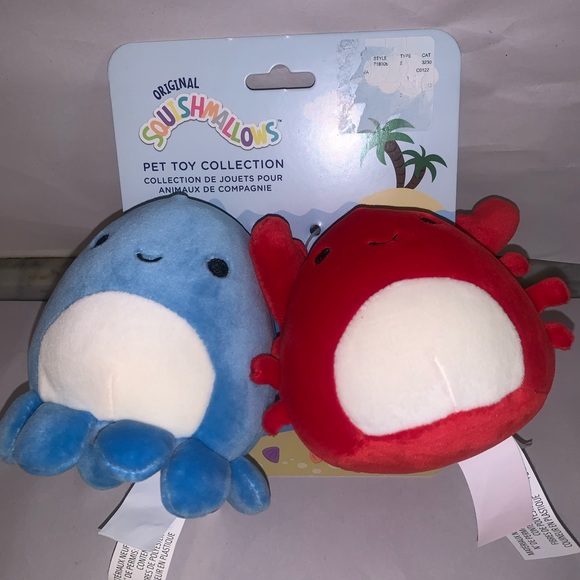 Squishmallows Toys Squishmallows Pet Toy Collection 2 Pack Of Mini